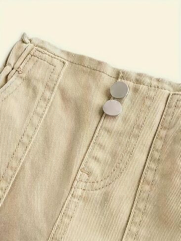 Baby Girls Wide Leg Jeans Elastic Waist Baggy Denim Pants for 6M-3Y | Toddler Infant Solid Casual Trousers, Loose in Saudi Arabia