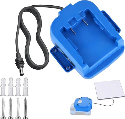 3.28FT for Starlink Mini Power Cable Compatible with Kobalt 24V Battery, Battery Adapter Direct to Starlink Mini DC 18AWG Power Cable (Blue) in Saudi Arabia