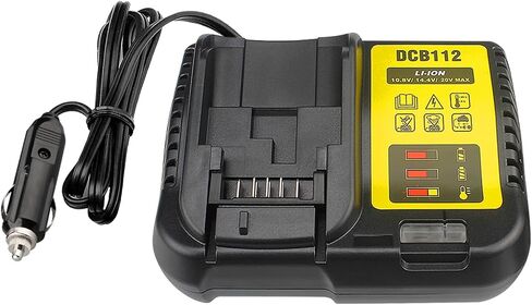 Car Charger for Dewalt 20V 60V Battery, 3.0A Replace for Dewalt Fast Battery Charger in Saudi Arabia