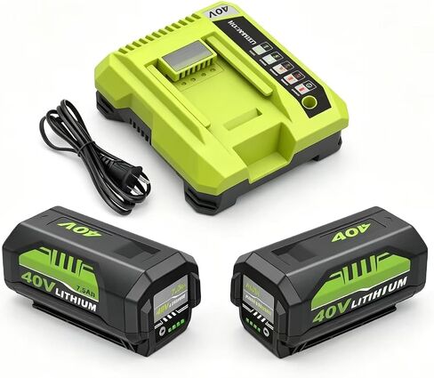 2Pack 8000mAh Replacement for Ryobi 18V Battery, Compatible with Ryobi Battery PBP005 PBP004 PBP007 P108 RB18L50 P193 18V One+ Cordless Tools & Chargers with LED Power Indicator in Saudi Arabia