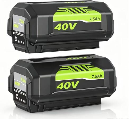2Pack 8000mAh Replacement for Ryobi 18V Battery, Compatible with Ryobi Battery PBP005 PBP004 PBP007 P108 RB18L50 P193 18V One+ Cordless Tools & Chargers with LED Power Indicator in Saudi Arabia