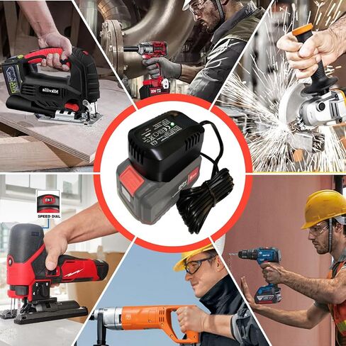 for Bauer 20v Battery Charger 20v 2A Lithium ion Battery 1704C-B in Kuwait
