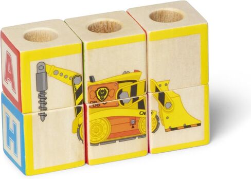 Melissa & Doug PAW Patrol Wooden ABC Block Truck (33 Pieces) in Saudi Arabia
