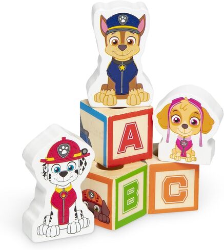 Melissa & Doug PAW Patrol Wooden ABC Block Truck (33 Pieces) in Saudi Arabia