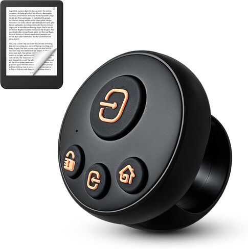 Designed for Kobo Remote Page Turner for Kobo Ereader Wireless Clicker | Remote Ring Hands-Free Reading for Kobo Clara BW/Libra Colour/Clara Colour/Elipsa/Clara 2E/Libra 2/Sage, Slient Click in Bed in Saudi Arabia