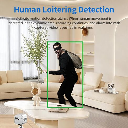 1080P HD Wireless Security Camera Dual Lens 125° Wide Angle Human Detection Rechargeable Battery Camera for Home Outdoor Pet Monitor, Support Multi-Device Sharing (Black) in Saudi Arabia