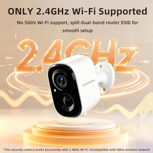 2.5K Wireless Home Security Cameras Outdoor WiFi, Non-Subscription AI Person Detection, 4MP Color Night Vision, Full Duplex 2-Way Audio, IP66 Waterproof Battery Powered, U.S. AWS Cloud in Saudi Arabia
