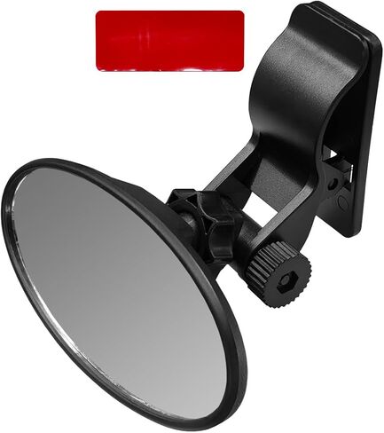 YoRise Car Mirror for Baby, Clip-on Wide Angle Rear View Convex Mirrors, Car Seat Mirror for Baby Rear Facing, 360° Adjustable Car Seat Mirrors for Viewing Infant Toddler Child (Sucker) in Saudi Arabia