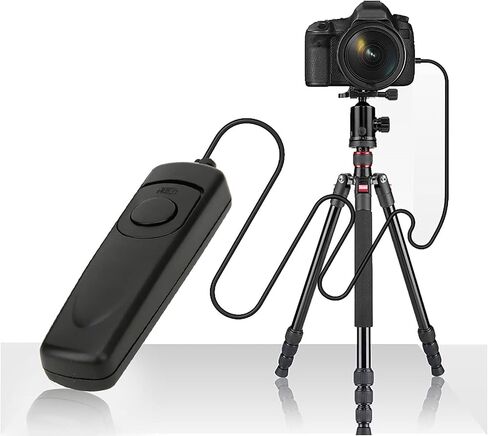 Diyeeni Camera Shutter Release Remote Trigger for Z7 Z6 D7500 D7200 D90 SLR, Supports Focus, Shutter Release, Bulb, 90cm/35.4in Cable, Lightweight and Portable Remote in Saudi Arabia