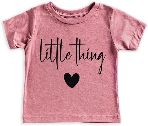 Teeny Fox Little Things in Life Mother Daughter Matching Outfits Mom and Me Cute Family Shirts in Saudi Arabia