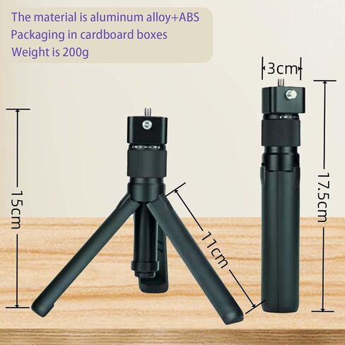 حامل ثلاثي القوائم قابل للتعديل وقابل للطي من سبائك الألومنيوم مثالي لـ Insta360 X3، ONE RS، GO 2، ONE X2، ONE R، ONE X، حامل ثلاثي القوائم متعدد الوظائف على سطح الطاولة in Kuwait