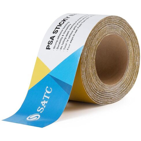 800 Grit PSA Longboard Sandpaper 20 Yard Long Continuous Roll, 2-3/4" Wide Self Adhesive Stickyback Sanding Sheets for Automotive, Hand Sanding Blocks,Woodworking, Metal, Plastic in Saudi Arabia