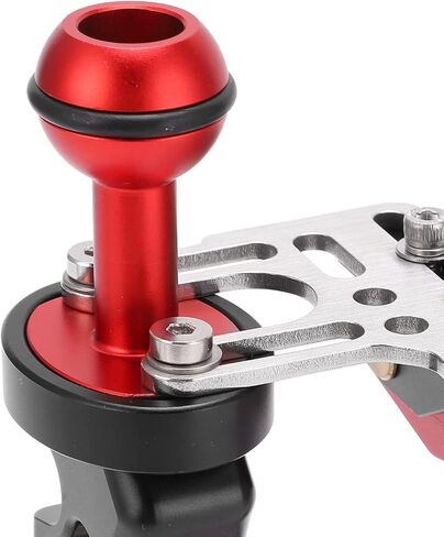 Dual Handle Tray Stabilizer Rig for Underwater Photography with Shutter Trigger Made of Sturdy Aluminum Alloy Material in Saudi Arabia