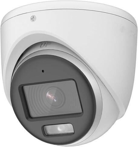 DS-2CE70KF0T-MFS 3K 5MP ColorVu Turret Analog Camera 2.8mm 4 in 1 TVI | Color-Vu Wired CCTV Coax Analog Camera for DVR System 65ft Color Night Vision in Saudi Arabia