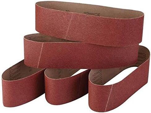 4 x 36 Inch Sanding Belts, 320/400/600/800/1000 Grits Mix Fine Grit, Belt Sander Tool for Woodworking, Metal Polishing, Aluminum Oxide Sanding Belts (5 Pack) in Saudi Arabia