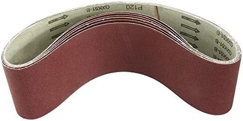 4 x 36 Inch Sanding Belts, 320/400/600/800/1000 Grits Mix Fine Grit, Belt Sander Tool for Woodworking, Metal Polishing, Aluminum Oxide Sanding Belts (5 Pack) in Saudi Arabia