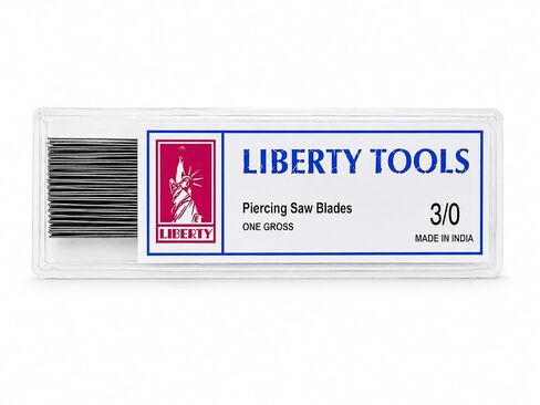 Liberty Tools 4/0 Piercing Saw Blades for Jewelry Making, One Gross (144 Blades) in Saudi Arabia