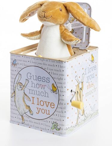 KIDS PREFERRED Guess How Much I Love You - Nutbrown Hare Jack-in-The-Box - Musical Toy for Babies in Saudi Arabia