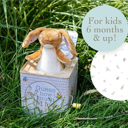 KIDS PREFERRED Guess How Much I Love You - Nutbrown Hare Jack-in-The-Box - Musical Toy for Babies in Saudi Arabia