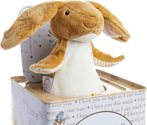 KIDS PREFERRED Guess How Much I Love You - Nutbrown Hare Jack-in-The-Box - Musical Toy for Babies in Saudi Arabia