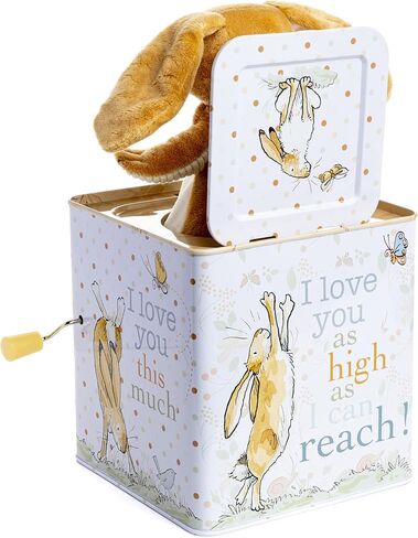 KIDS PREFERRED Guess How Much I Love You - Nutbrown Hare Jack-in-The-Box - Musical Toy for Babies in Saudi Arabia