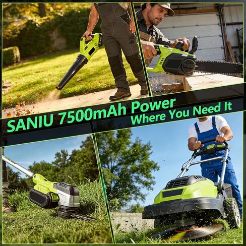 SANIU 7.5Ah Replacement for Ryobi 40V Lithium ion Battery OP4060 Compatible with Ryobi 40-Volt Max Battery OP4040 OP40401 OP4026 OP40261 OP4050A in Kuwait