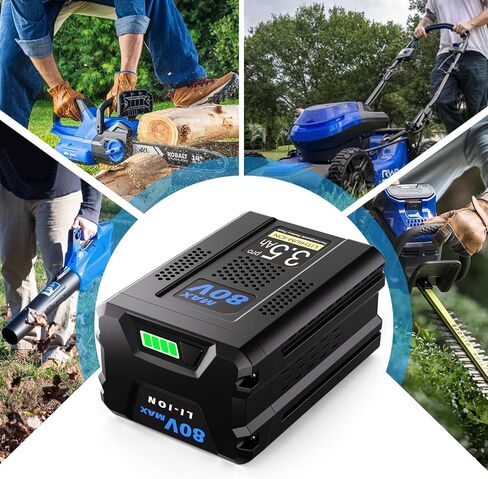 3.5Ah Replacement for Kobalt 80V Battery | Kobalt 80V Max Battery KB2580-06 KB680-06 KB580-06 KB280-06, Compatible with Kobalt 80 Volt Power Tools in Saudi Arabia