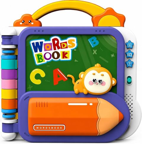 Musical Montessori Busy Board for 1 Year Old to 4 Years Old | 8-in-1 Sensory Gameplay | Educational Toys for Babies | Fine Motor Skills, Thinking & Senses | Toddler Busy Board Gift for Girls & Boys in Saudi Arabia