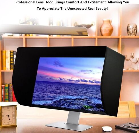 32-inch Desktop Computer Screen Hood, Monitor Hood for Sun Glare, Computer Shade, That Provides Privacy and Protection, for Office, Play Games in Saudi Arabia