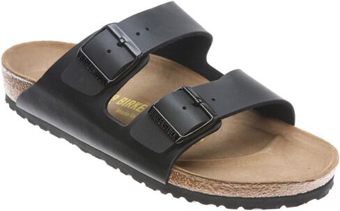Birkenstock Unisex Arizona Sandal,Black Birko-Flor,39 M EU in Kuwait