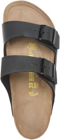 Birkenstock Unisex Arizona Sandal,Black Birko-Flor,39 M EU in Kuwait