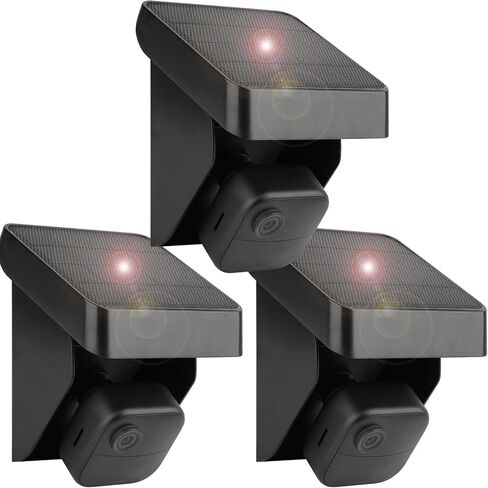 2PACK Solar Panel Charging Mount Compatible with Blink Outdoor 4 (4th Gen)/(3rd Gen) XT3/XT2/XT,Blink Outdoor 2K+ Camera,Weatherproof,Internal 3300mAh Rechargeable Battery Continuously for 365 Days in Saudi Arabia