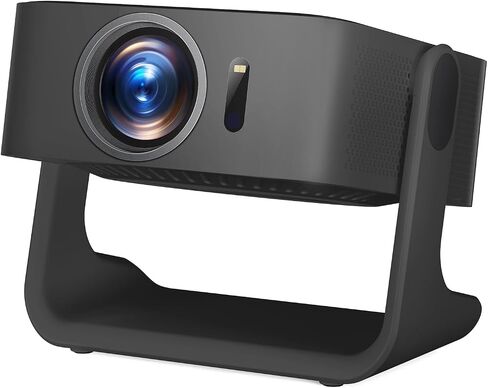 ELEPHAS Smart 4K Projector with WiFi and Bluetooth for Indoor Outdoor | Compatible with Netflix/Prime Video/YouTube, 270° Rotatable, AI Auto Focus & Keystone, Portable Home Theater Movie Projector in Saudi Arabia