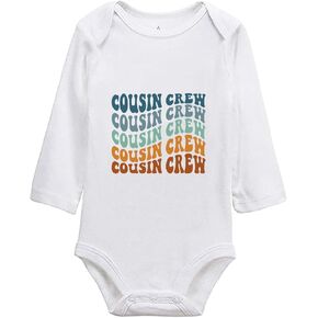 listery Cousin Crew Baby Bodysuit For Babies Cousin Newborn Cousin Crew Baby Girls Boys Cousins Crew Romper Clothes in Saudi Arabia
