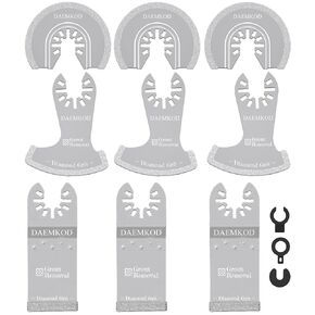 4 Pack Diamond Saw Blades, Professional Multi Tool Blades Kits, Grout Removal Blade Fit Dewalt Bosch Worx Ryobi Milwaukee in Saudi Arabia