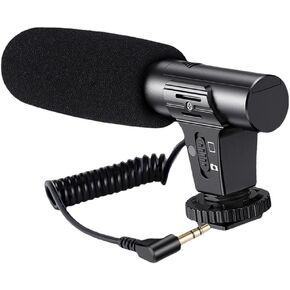 Camera Microphone Professional Lightweight Practical High Performance Multifunctional Accessory Premium Easy to Install in Saudi Arabia
