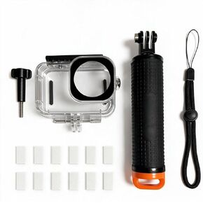 Diving Kit for DJI osmo Action 6, 60M/196FT Waterproof Housing + Buoyancy Handle + Anti-Fog Inserts for Underwater Shooting DJI Action 6 Protective Accessories in Kuwait
