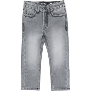 CULTURA Baby Boys Toddler Jeans, Elastic Waist Slim Wash Basic Stretch Denim Pants Jeans for Boys in Saudi Arabia