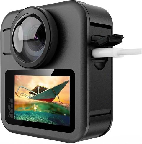 Battery Side Cover，Compatible for GoPro Max 2，Dustproof Battery Door Housing Case Lid Charge Camera Accessories in Kuwait
