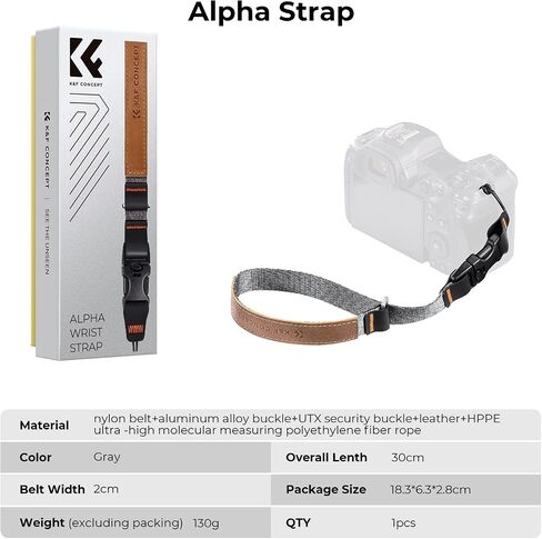 K&F CONCEPT Camera Wrist Strap for Photographers, Camera Hand Strap in Kuwait