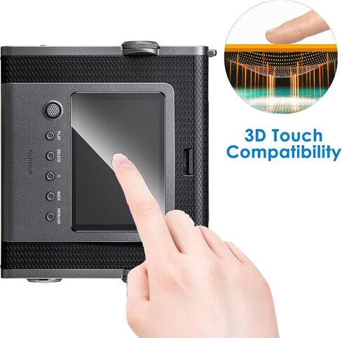 2 Pack Compatible with Fujifilm Instax Wide EVO Screen Protector,Full Coverage 9H Tempered Glass LCD Display Film,HD Clear Scratch Resistant for Fuji film Instax Wide EVO accessories in Saudi Arabia