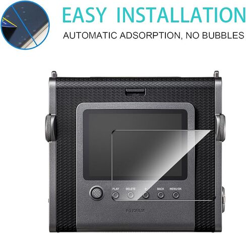 2 Pack Compatible with Fujifilm Instax Wide EVO Screen Protector,Full Coverage 9H Tempered Glass LCD Display Film,HD Clear Scratch Resistant for Fuji film Instax Wide EVO accessories in Saudi Arabia