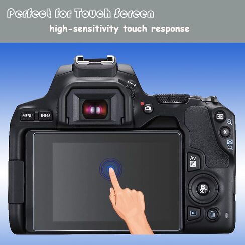 Top and LCD TG Screen Protectors for Nikon Z6III DSLR-2+2PCs | Tempered Glass Screen Film for Nikon Z6 III z6 iii, Ultra-Clear, 9H+ Hardness, Anti-Scratch, Camera Screen Cover in Saudi Arabia