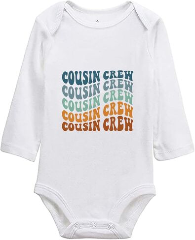 listery Cousin Crew Baby Bodysuit For Babies Cousin Newborn Cousin Crew Baby Girls Boys Cousins Crew Romper Clothes in Saudi Arabia