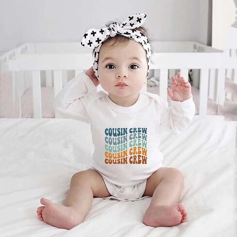 listery Cousin Crew Baby Bodysuit For Babies Cousin Newborn Cousin Crew Baby Girls Boys Cousins Crew Romper Clothes in Saudi Arabia