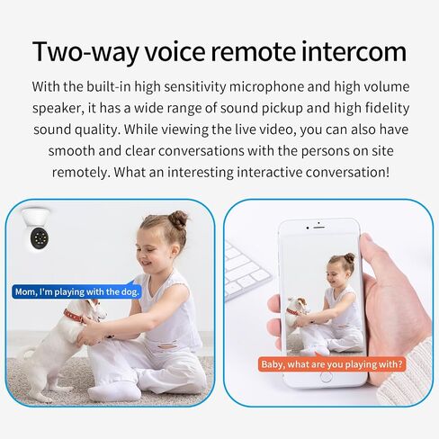 EVERSECU HD 2K 3.0MP WiFi Home Security Camera, Pan/tilt, Humanoid Auto Tracking, 2 Way Audio, Night Vision, Compatible with Alexa, Baby Monitor Elder Pet Camera(4pcs) in Saudi Arabia