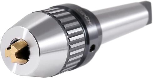 CanCNC MT4 1/16-5/8" Precision Keyless Drill Chuck, 0537-5804 | Heavy-Duty, Integrated Morse Taper #4 Shank and Titanium Jaws in Kuwait