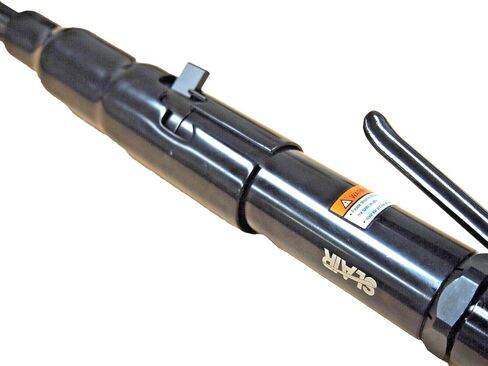 SLAIR 18" Pneumatic Needle Scaler - 5000 BPM with 19 Heat-Treated Needles, Removes Paint, Rust & Welding Slag - Adjustable Bayonet Lock, 1/4" NPT Air Inlet (Includes Oil Can & Connector, Model XX558) in Saudi Arabia