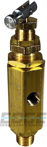 PILOT UNLOADER DISCHARGE VALVE AIR COMPRESSOR, 1/4" MALE NPT MNPT (125-150 PSI) in Saudi Arabia