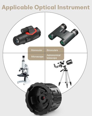 WiFi Telescope Eyepiece Camera for Astronomy - 4MP Electronic Eyepiece Camera for Astrophotography, Planetary and Bird Watching, Fits 25mm-50mm Optical Telescopes and Microscopes in Kuwait